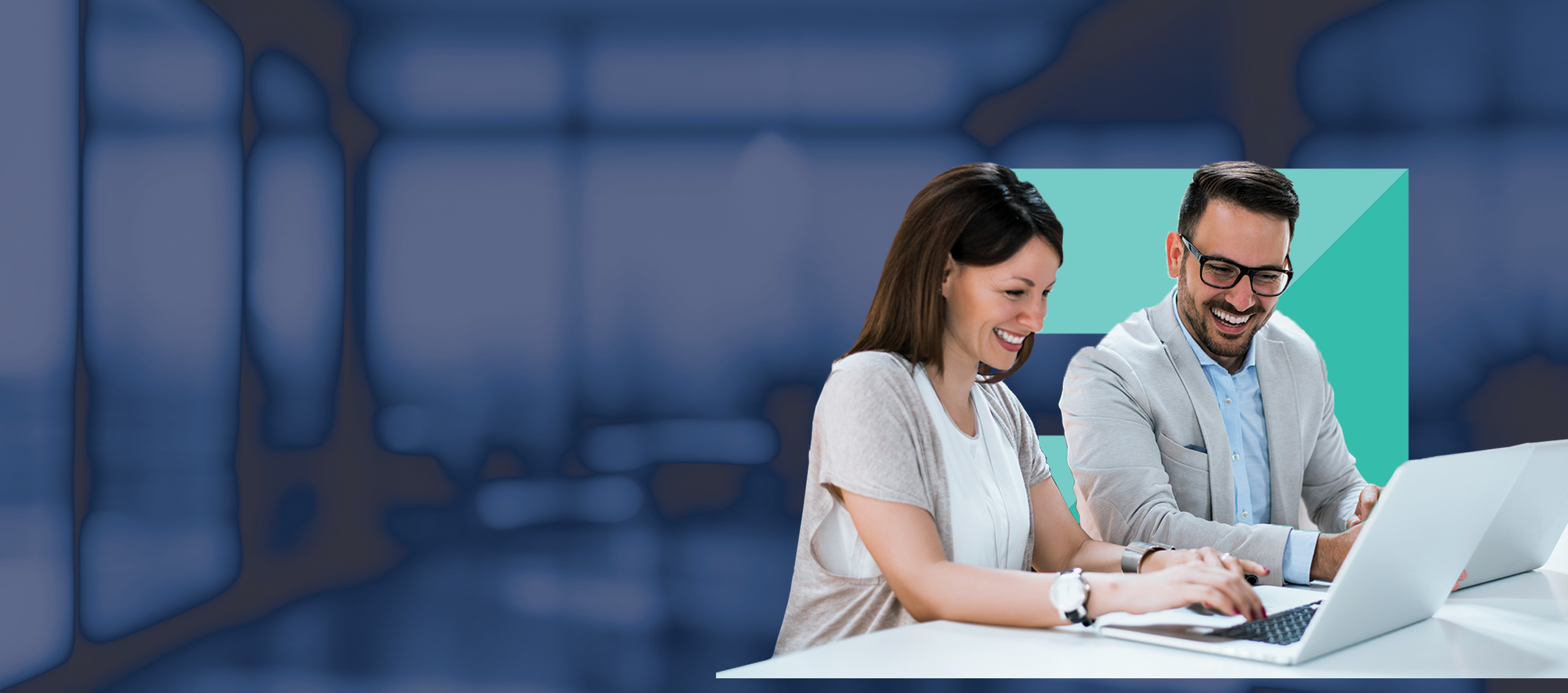 A client and banker discussing financial account options.